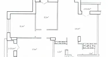 4 room apartment in Minsk, Belarus