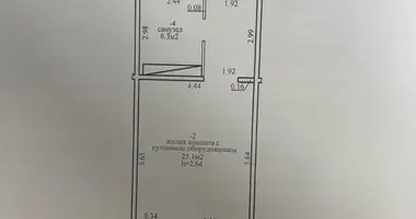 Appartement 1 chambre dans Homiel, Bélarus