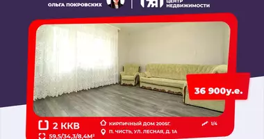 Mieszkanie 2 pokoi w Czyść, Białoruś