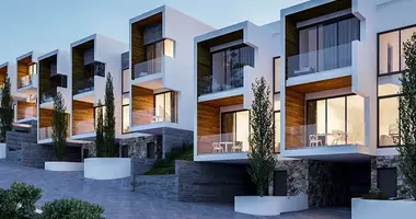 Townhouse 2 bedrooms with private parking, with property features coming soon, with contemporary design in koinoteta agiou tychona, Cyprus