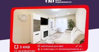 Apartamento 3 habitaciones en Navasady, Bielorrusia