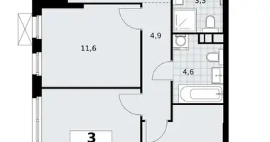 Appartement 3 chambres dans South-Western Administrative Okrug, Fédération de Russie