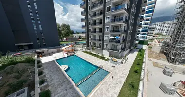 Penthouse 3 zimmer mit Balkon, mit Klimaanlage, mit Meerblick in Alanya, Türkei