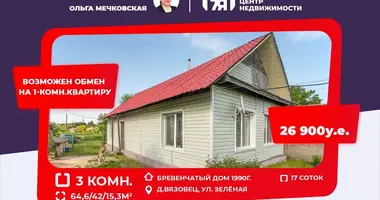 Haus in Ciurliouski sielski Saviet, Weißrussland
