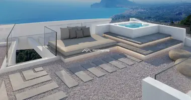 Villa  mit Terrasse, mit Yard, mit Fußbodenheizung in Altea, Spanien