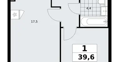 Appartement 1 chambre dans poselenie Sosenskoe, Fédération de Russie