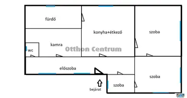 Дом 3 комнаты в Тисафёльдвар, Венгрия