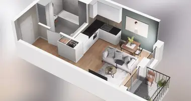 1 bedroom apartment in Poznan, Poland