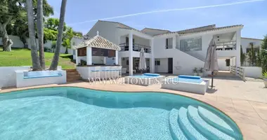 Villa 5 bedrooms with Furnitured, with Air conditioner, with Garden in Marbella, Spain