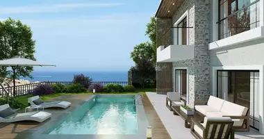 Villa 5 Zimmer mit Balkon, mit Klimaanlage, mit Meerblick in Dagbelen, Türkei