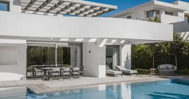 Villa  mit Doppelt verglaste Fenster, mit Balkon, mit Gegensprechanlage in Marbella, Spanien