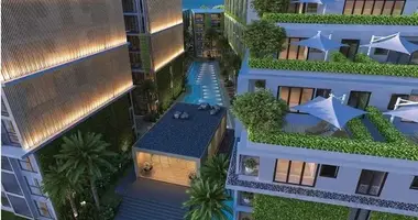 Penthouse 3 chambres avec Fenêtres double vitrage, avec Balcon, avec Meublesd dans Phuket, Thaïlande