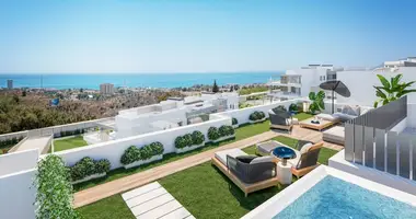 Penthouse 3 bedrooms with Air conditioner, with Sea view, with Mountain view in Marbella, Spain