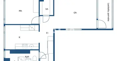 Wohnung 2 zimmer in Verwaltungsgemeinschaft Helsinki, Finnland
