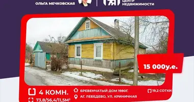 Haus in Lebedevo, Weißrussland