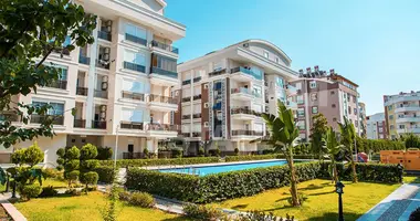 Reihenhaus 2 zimmer mit Doppelt verglaste Fenster, mit Balkon, mit Möbliert in Konyaalti, Türkei