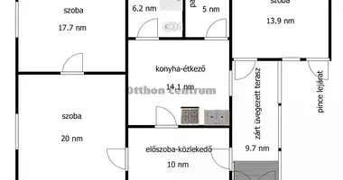 3 room house in Kisvarda, Hungary