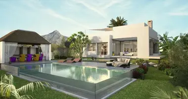 Villa  neues Gebäude, mit Terrasse, mit Garage in Marbella, Spanien