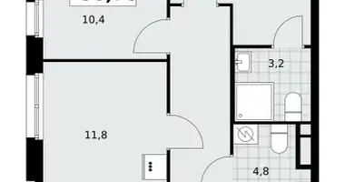 Appartement 2 chambres dans Northern Administrative Okrug, Fédération de Russie