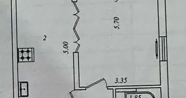 Квартира 1 комната в Ташкент, Узбекистан