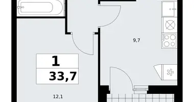 Квартира 1 комната в поселение Сосенское, Россия