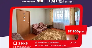 Apartamento 2 habitaciones en Saligorsk, Bielorrusia