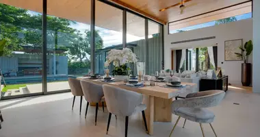 Villa 4 bedrooms with Double-glazed windows, with Furnitured, with Air conditioner in Phuket, Thailand