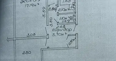 Apartamento 2 habitaciones en Gómel, Belarús