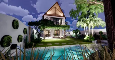 Villa  mit Balkon, mit Möbliert, mit Klimaanlage in Pandak Bandung, Indonesien