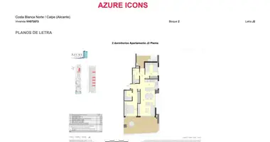 Apartamento 3 habitaciones en Calpe, Španjolska