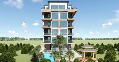 Doppelhaus 4 Zimmer mit Aufzug, mit Schwimmbad, mit überdachter Parkplatz in Alanya, Türkei