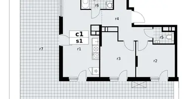 Apartamento 2 habitaciones en poselenie Sosenskoe, Rusia