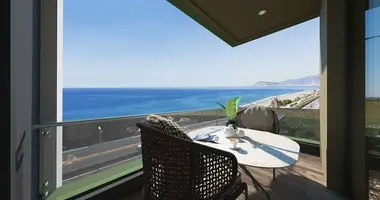 Penthouse 4 chambres avec Balcon, avec Climatiseur, avec Vue sur la mer dans Mahmutlar, Turquie