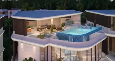 Multilevel apartments 3 bedrooms in Phuket, Thailand