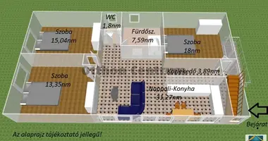 Apartamento 4 habitaciones en Veszpremi jaras, Hungría