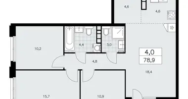 Appartement 4 chambres dans poselenie Sosenskoe, Fédération de Russie