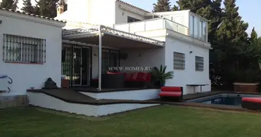 Villa 5 bedrooms with Furnitured, with Air conditioner, with Sea view in Marbella, Spain