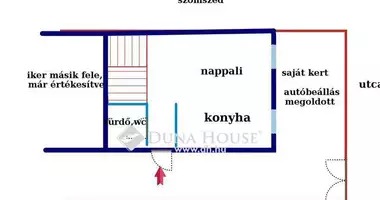 House 2 bathrooms with parking, with balcony, new building in Budapest, Hungary