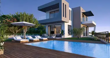 Villa 4 chambres avec parkovka parking, avec Vue sur la mer, avec Terrasse dans Paphos, Chypre