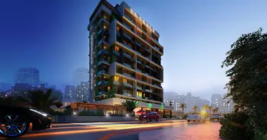 Apartamento 1 habitacion con balcón, con amueblado, con ascensor en Mersin, Turquía
