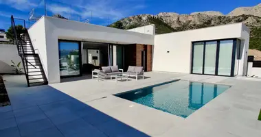 Villa  mit Terrasse, mit Am Meer, mit Hauswirtschaftsraum in Finestrat, Spanien