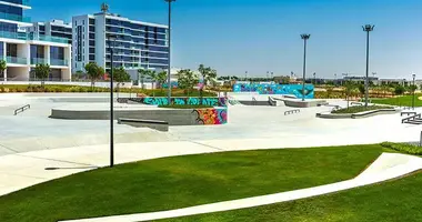 Estudio 1 habitacion con acristalamiento con cámara, con balcón, con amueblado en Dubái, Emiratos Árabes Unidos