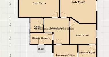 3 room house in Lenti, Hungary