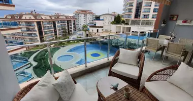 Wohnung 5 Zimmer mit Aufzug, mit Meerblick, mit Schwimmbad in Alanya, Türkei