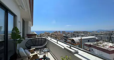 Penthouse 4 Zimmer mit Doppelt verglaste Fenster, mit Balkon, mit Möbliert in Yaylali, Türkei
