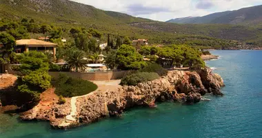 Villa 1 Zimmer mit Meerblick, mit Schwimmbad in Porto Germeno, Griechenland