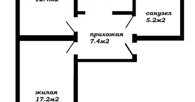 Wohnung 3 Zimmer in Minsk, Weißrussland