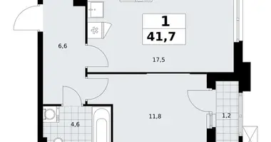 Wohnung 1 zimmer in Troizk, Russland
