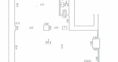 Коммерческое помещение 73 м² в Рига, Латвия