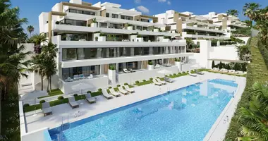 Penthouse 3 Zimmer mit Balkon, mit Klimaanlage, mit Meerblick in Estepona, Spanien